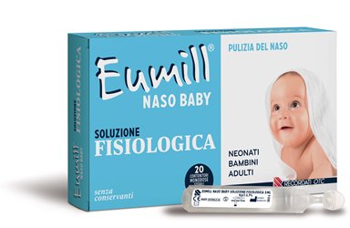 EUMILL NASO BABY SOLUZIONE FISIOLOGICA 20 MONODOSE 5 ML - farmasorriso.com
