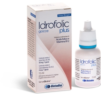 IDROFOLIC PLUS GOCCE 15 ML - farmasorriso.com