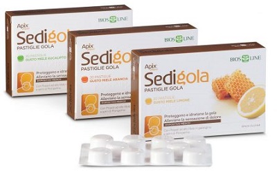 APIX PROPOLI SEDIGOLA MIELE/ARANCIA DI SICILIA 20 PASTIGLIE - farmasorriso.com