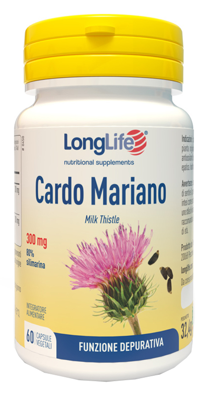 LONGLIFE CARDO MARIANO 60 CAPSULE - farmasorriso.com