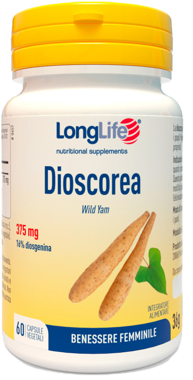 LONGLIFE DIOSCOREA 60 CAPSULE - farmasorriso.com
