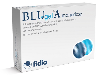 BLU GEL A MONODOSE GOCCE OCULARI 15 CONTENITORI MONODOSE - farmasorriso.com