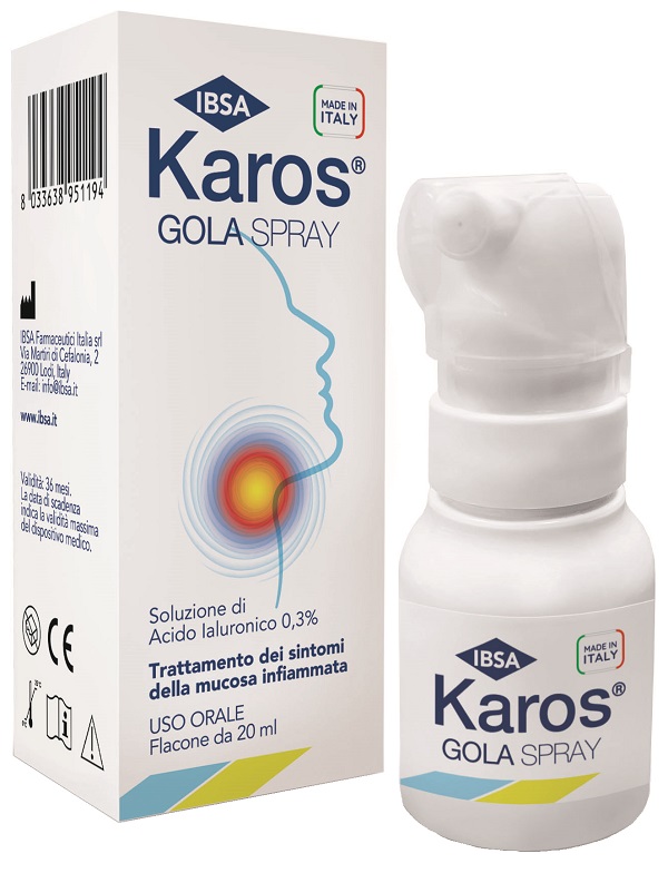 KAROS SPRAY ORALE 0,3% 20 ML - farmasorriso.com