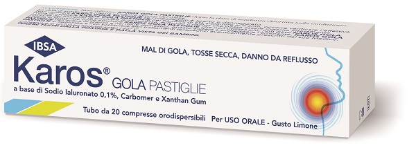 KAROS GOLA 20 PASTIGLIE ORODISPERSIBILI - farmasorriso.com