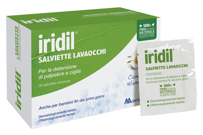 IRIDIL SALVIETTINE LAVAOCCHI 28 PEZZI - farmasorriso.com