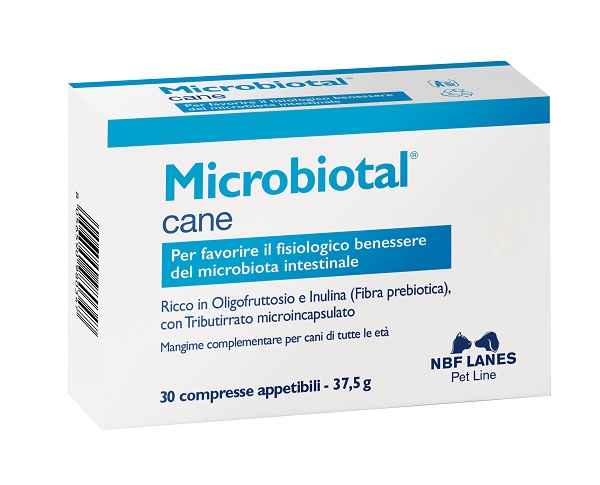 MICROBIOTAL CANE BLISTER 30 COMPRESSE APPETIBILI - farmasorriso.com