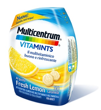 MULTICENTRUM VITAMINTS FRESH LEMON 50 CARAMELLE - farmasorriso.com