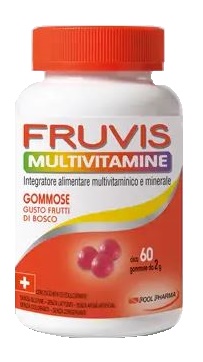FRUVIS MULTIVITAMINE GOMMOSE 60 GELATINE DA 2 G - farmasorriso.com