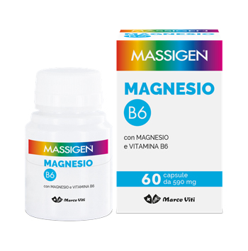 MASSIGEN MAGNESIO B6 60 CAPSULE - farmasorriso.com