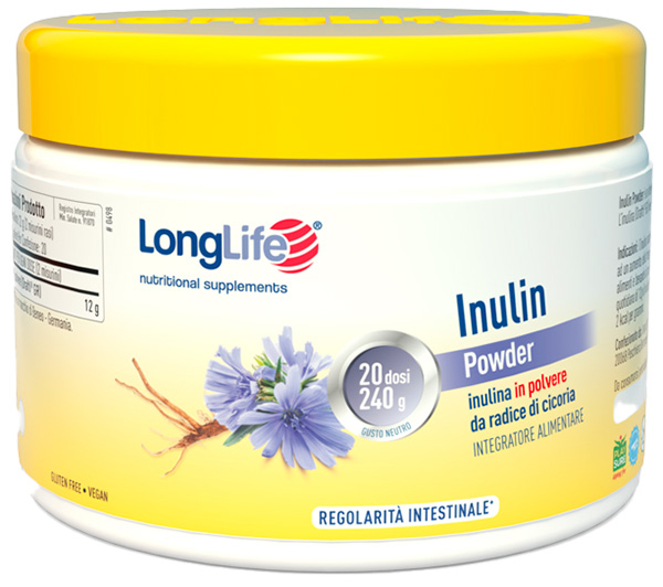 LONGLIFE INULINA POWDER 240 G - farmasorriso.com