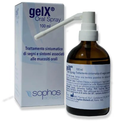 GEL SPRAY ORALE PER TRATTAMENTO SINTOMATICO SEGNI E SINTOMI ASSOCIATI ALLE MUCOSITI ORALI - farmasorriso.com
