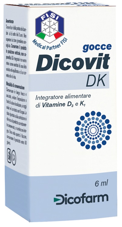 DICOVIT DK GOCCE 6 ML - farmasorriso.com