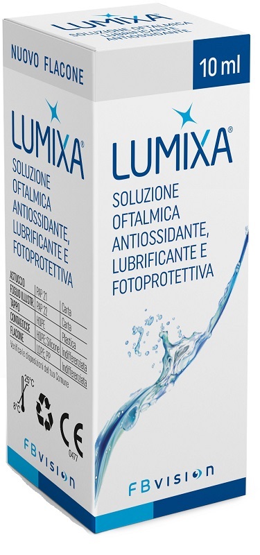 LUMIXA SOLUZIONE OFTALMICA LUBRIFICANTE ANTIOSSIDANTE 10 ML - farmasorriso.com