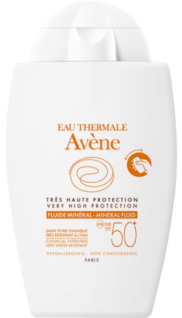 EAU THERMALE AVENE SOLARE FLUIDO MINERALE 50+ 40 ML - farmasorriso.com