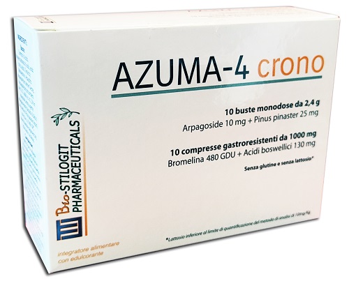 AZUMA-4 CRONO 10 COMPRESSE + 10 BUSTE - farmasorriso.com