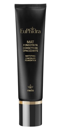 EUPHIDRA FDT FLUIDO MAT PELLI IMPURE  MEDIO - farmasorriso.com