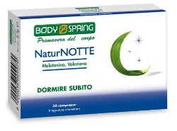 BODY SPRING NATUR NOTTE 30 COMPRESSE - farmasorriso.com