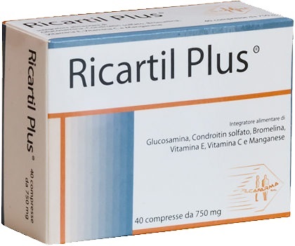 RICARTIL PLUS 40 COMPRESSE - farmasorriso.com