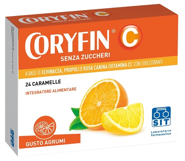 CORYFIN C SENZA ZUCCHERO AGRUMI 48 G - farmasorriso.com