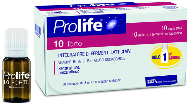PROLIFE 10 FORTE 10 FLACONCINI DA 8 ML - farmasorriso.com
