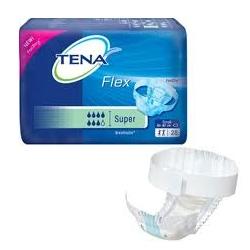 PANNOLONE A CINTURA PER INCONTINENZA TENA FLEX SUPER LARGE 30 PEZZI - farmasorriso.com