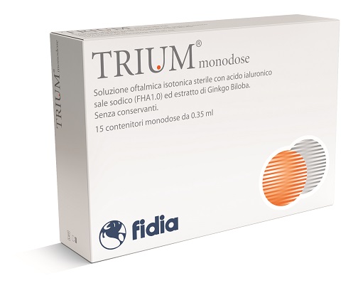 TRIUM MONODOSE GOCCE OCULARI 15 FLACONCINI - farmasorriso.com
