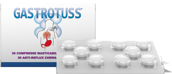 GASTROTUSS ANTIREFLUSSO 30 COMPRESSE MASTICABILI - farmasorriso.com