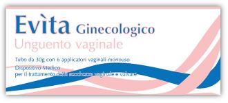 EVITA GINECOLOG UNGUENTO VAGINALE TUBO DA 30 G + 6 APPLICATORI VAGINALI MONOUSO - farmasorriso.com