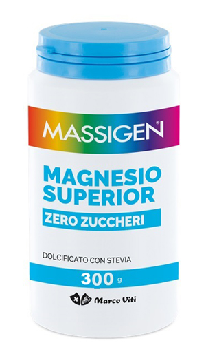 MASSIGEN MAGNESIO SUPERIOR ZERO ZUCCHERI 300 G - farmasorriso.com