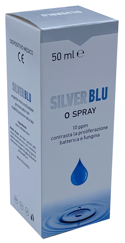 SILVER BLU O SPRAY OTOLOGICO 50 ML - farmasorriso.com