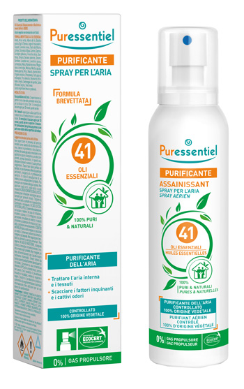 PURESSENTIEL PURIFICANTE SPRAY 41 OLI ESSENZIALI 200 ML - farmasorriso.com