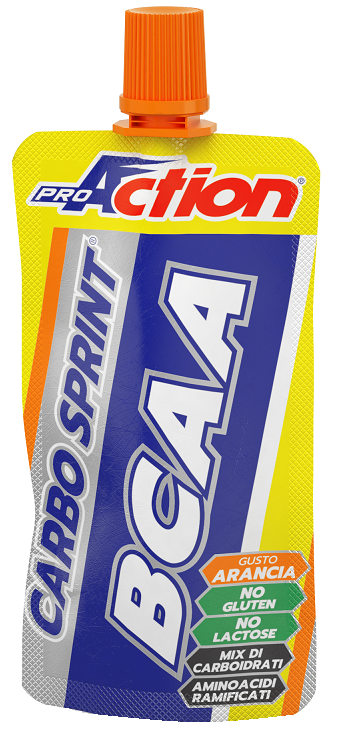 PROACTION CARBO SPRINT ENDURANCE BCAA ALL'ARANCIA 50 ML - farmasorriso.com