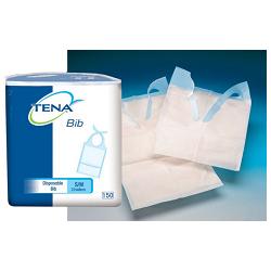 BAVAGLIA MONOUSO TENA BIB MISURA MEDIA/LARGE 150 PEZZI - farmasorriso.com