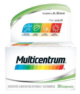 MULTICENTRUM ADULTI EFFERVESCENTE 30 COMPRESSE - farmasorriso.com