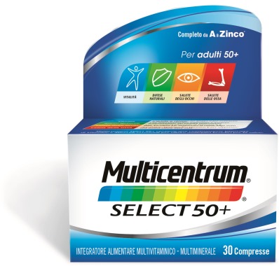 MULTICENTRUM SELECT 50+ 30 COMPRESSE - farmasorriso.com