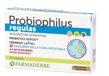 PROBIOPHILUS REGULAS 30 CAPSULE - farmasorriso.com
