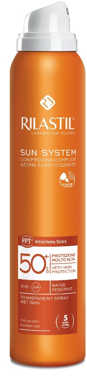 RILASTIL SUN SYSTEM PPT SPF 50+ TRANSPARENT SPRAY 75 ML - farmasorriso.com