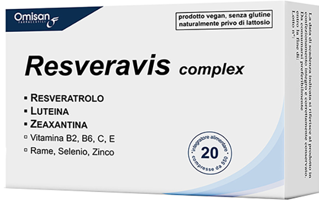 RESVERAVIS 20 CAPSULE - farmasorriso.com