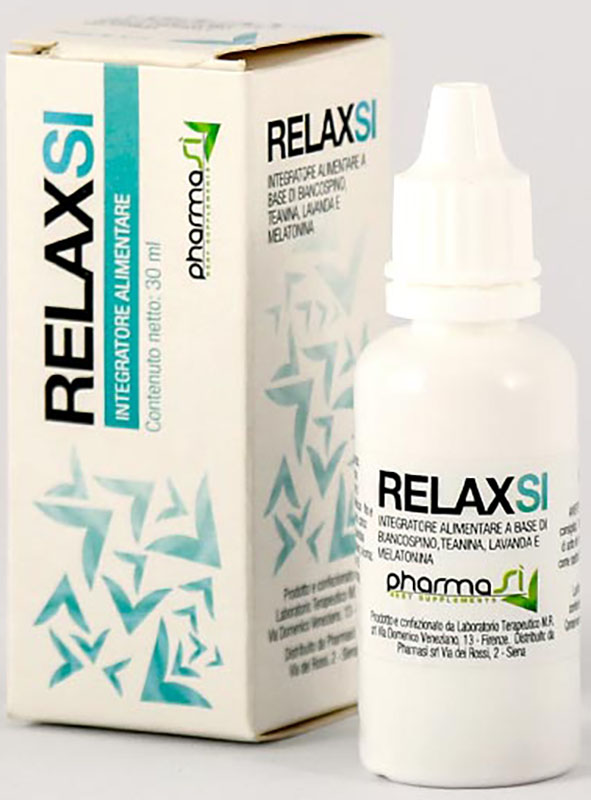 RELAXSI GOCCE 30 ML - farmasorriso.com