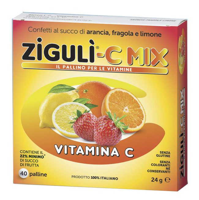 ZIGULI C MIX 40 PALLINE 24 G - farmasorriso.com