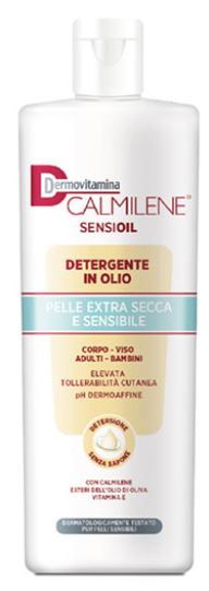DERMOVITAMINA CALMILENE SENSIOIL DETERGENTE IN OLIO SENZA SAPONE PER PELLE EXTRA SECCA E SENSIBILE 500 ML - farmasorriso.com