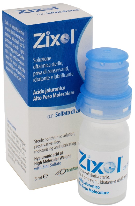 ZIXOL PLURIDOSE 8ML FLACONCINO STERILE - farmasorriso.com