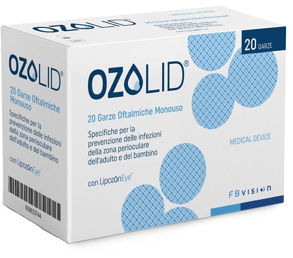 GARZA OZOLID OFTALMICA TNT CON OLIO OZONIZZATO IN FOSFOLIPIDI LIPOZONEYE 20 PEZZI - farmasorriso.com