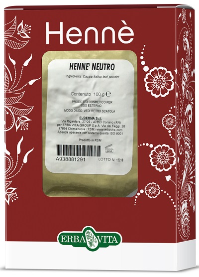 HENNE COLORANTE CAPELLI NEUTRO 100 G - farmasorriso.com