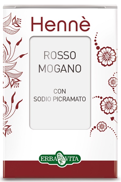 HENNE COLORANTE CAPELLI ROSSO MOGANO 100 G - farmasorriso.com