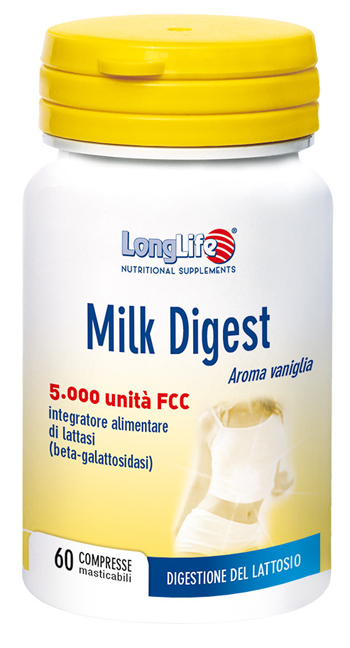 LONGLIFE MILK DIGEST 60 CAPSULE - farmasorriso.com