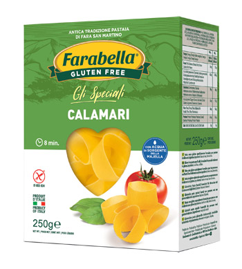 FARABELLA CALAMARI SENZA GLUTINE 250 G - farmasorriso.com