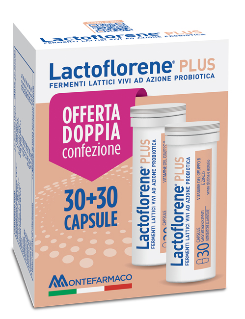 LACTOFLORENE PLUS BIPACK 30 CAPSULE 26,40 G - farmasorriso.com