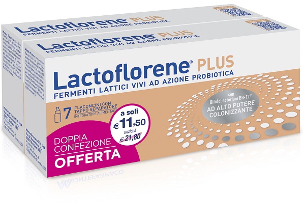 LACTOFLORENE PLUS BIPACK 7 FLACONI 140 ML - farmasorriso.com