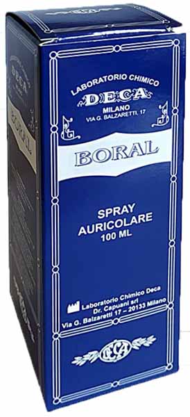 BORAL SPRAY AURICOLARE 100 ML - farmasorriso.com